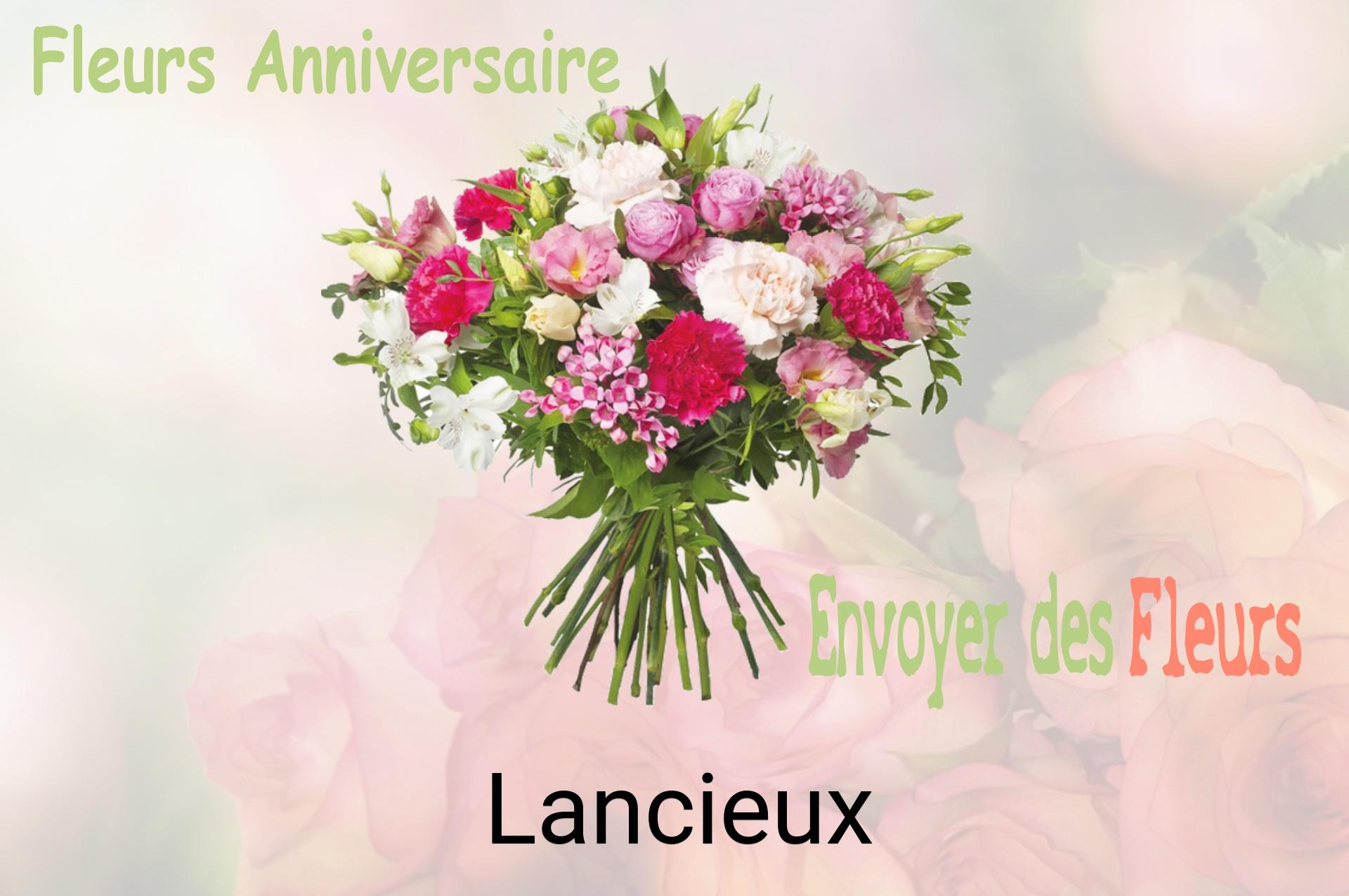 Bouquet de fleurs d’anniversaire livré à Lancieux