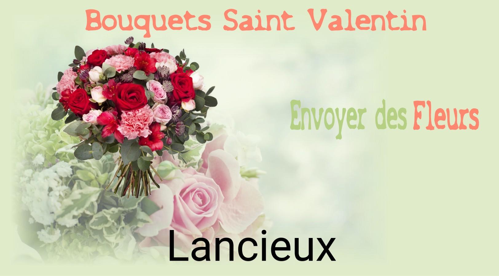 Roses de Saint-Valentin livrées à Lancieux